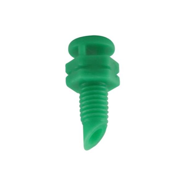 Hydro Flow Single Piece Spray Heads 360 Degree Green - Display Box, Pack of 250 Pieces
