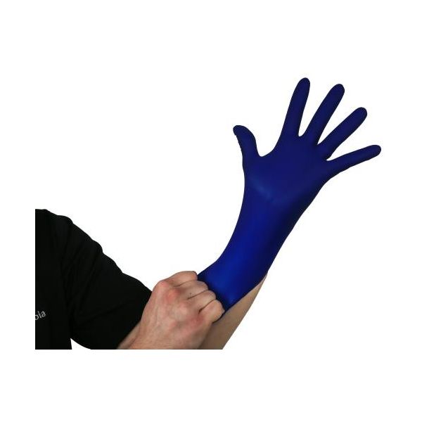 Grower's Edge Blue Powder Free Nitrile Gloves 4 mil - XX-Large (100-Box)