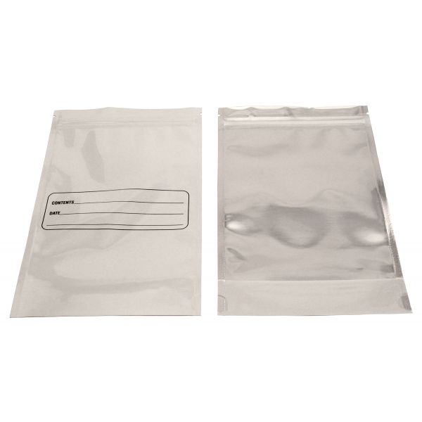 Harvest Keeper White - Clear Zip Close Bag 5 in x 8 in x 1.2 in (100-Pack)