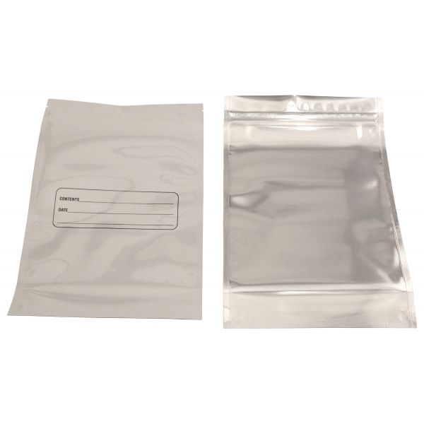 Harvest Keeper White - Clear Zip Close Bag 6 in x 9.3 in x 1.2 in (50-Pack)