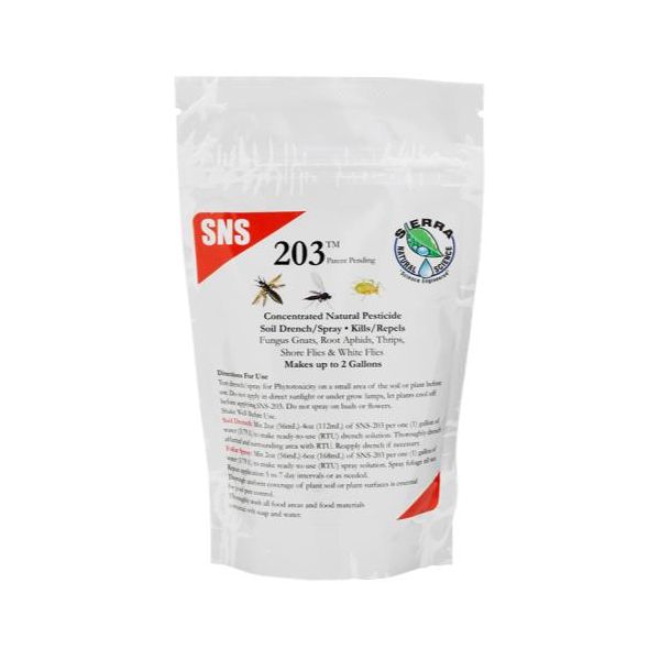 SNS 203 Conc. Pesticide Soil Spray-Drench 4 oz Pouch