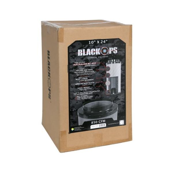 Black Ops Carbon Filter 10 in x 24 in 850 CFM