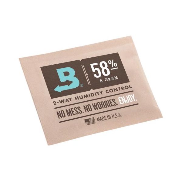 Boveda 8g 2-Way Humidity 58%, Pack of 10 Pieces