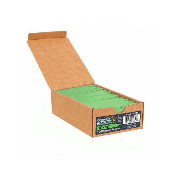 Grower's Edge Plant Stake Labels Green - 1000-Box