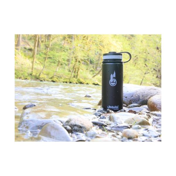 Urban Oasis Vacuum Insulated Stainless Steel Wide Mouth Drinking Container 18 oz
