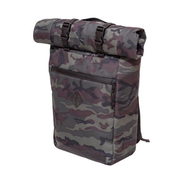 Abscent Scout Roll-Top Backpack - Black Forest