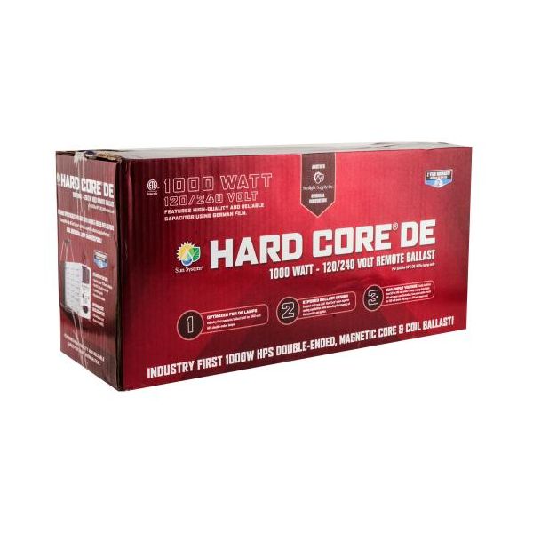 Sun System Hard Core DE HPS 1000 Watt 120 - 240 Volt