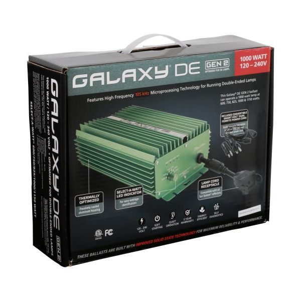 Galaxy DE Select-A-Watt 600-750-875-1000-1150 120-240 Volt - GEN 2