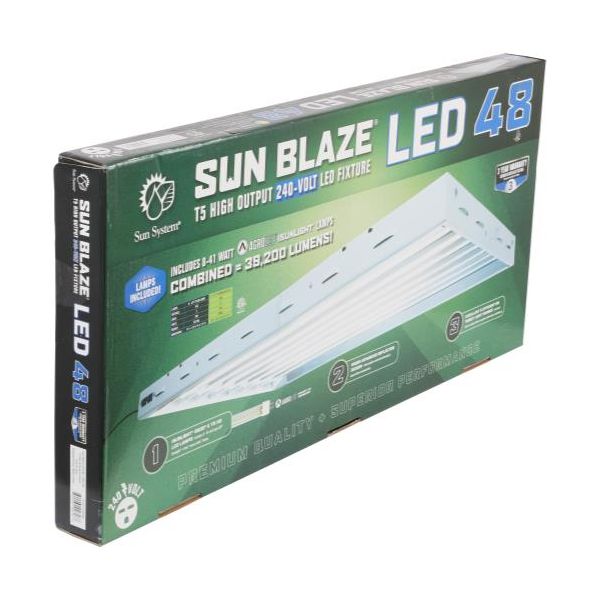 Sun Blaze T5 LED 48 - 4 ft 8 Lamp 240 Volt (24-Plt)