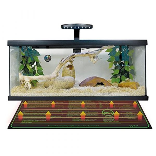 iPower 10" x 20.5" Small Warm Hydroponic Seedling Heat Mat and 68-108å¡F Digital Thermostat Control Combo Set for Seed Germination