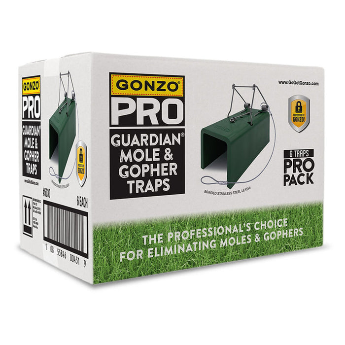 Gonzo Pro Guardian Gopher Trap-6 pk