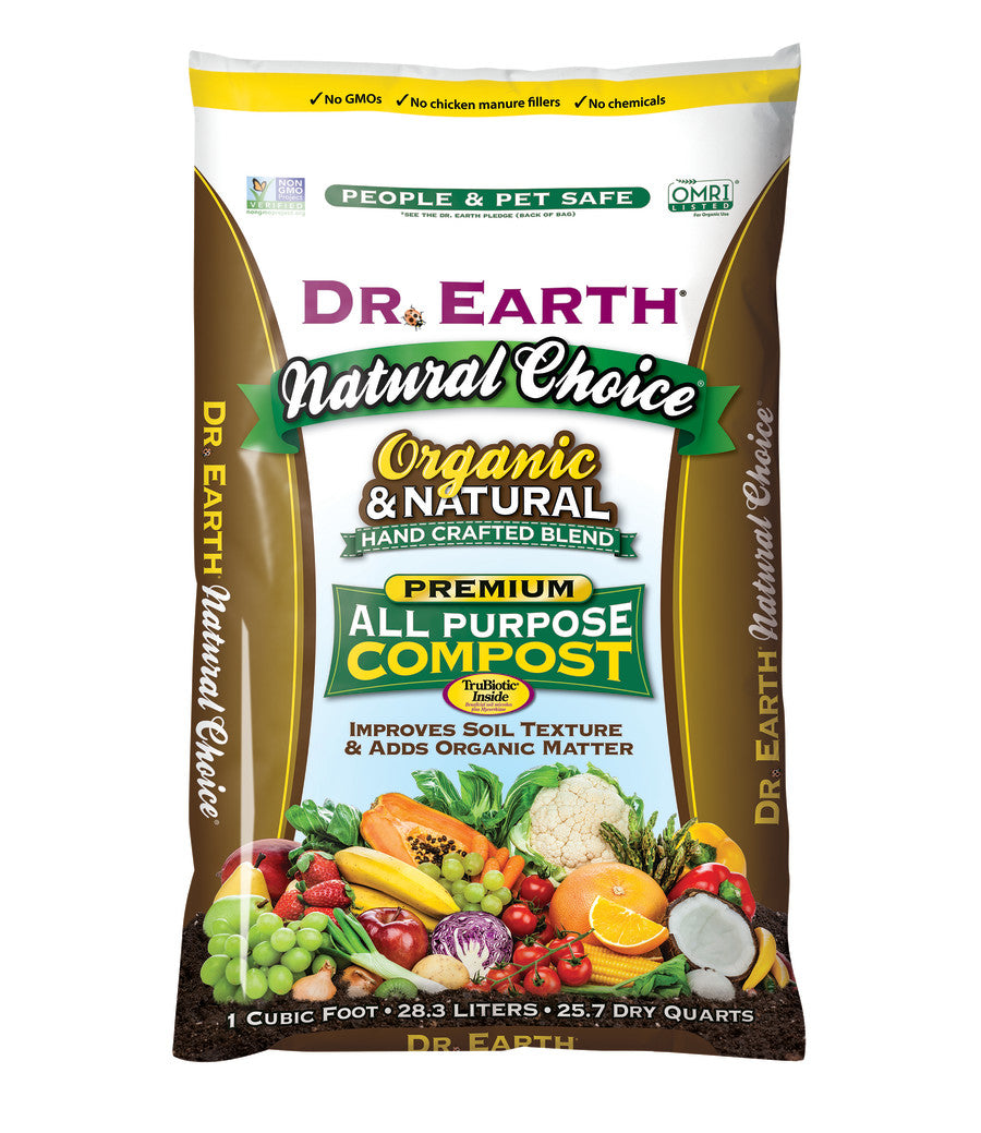 Dr. Earth Natural Choice All Purpose Compost1Cuft