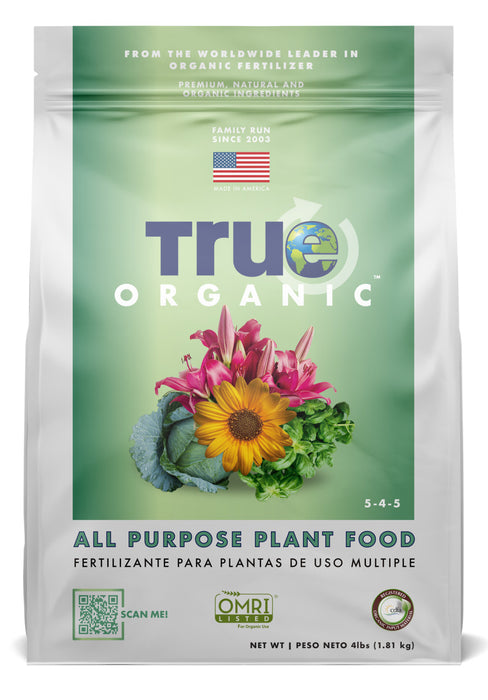 True Organic Products Inc. All Purpose Plant Food-4 lb