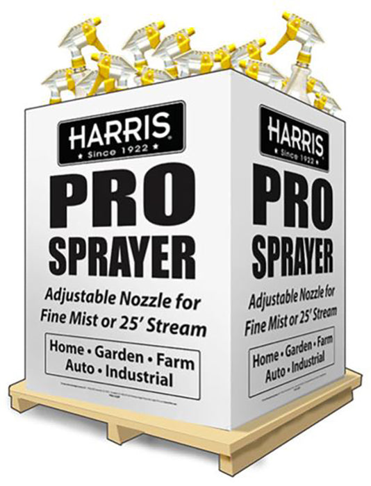 Harris Pro Trigger Spray Bottle-Clear, Dump Bin, 32 oz