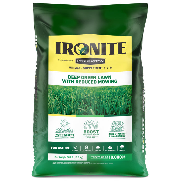 Ironite Mineral Supplement 1-0-0 Fertilizer-30 lb