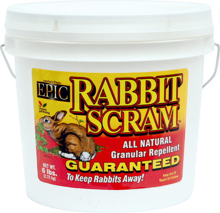 Enviro Rabbit Scram Granular Repellent-Bucket, 6 lb
