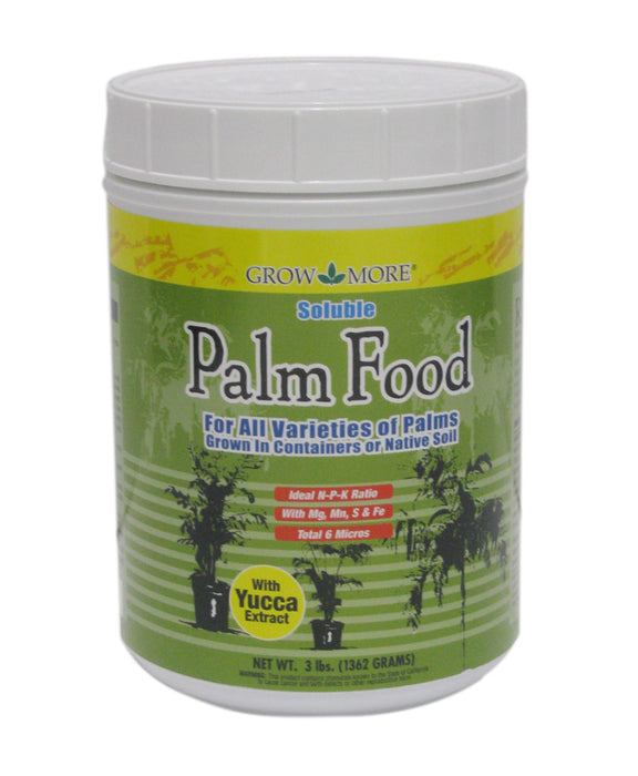 Grow More Palm Food Soluble Fertilizer 15-5-15-3 lb