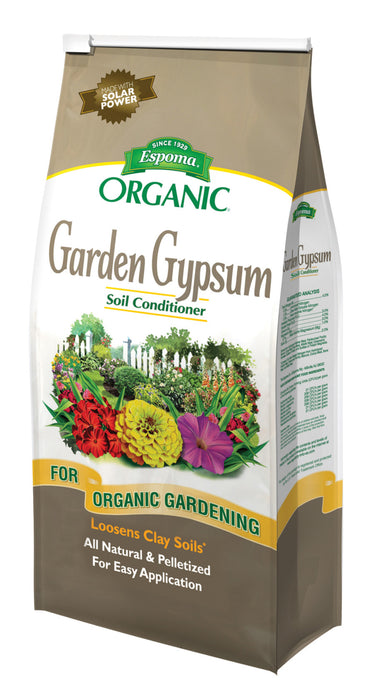 Espoma Organic Garden Gypsum Loosens Clay Soils-6 lb