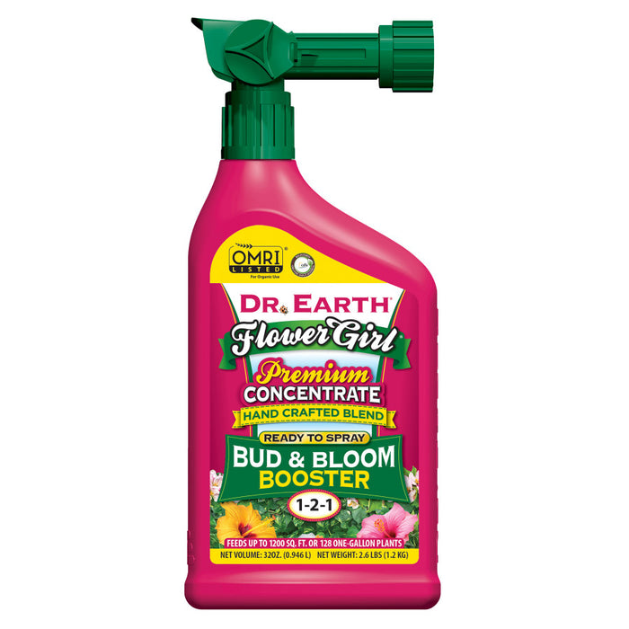 Dr. Earth Flower Girl Bud and Bloom Booster 1-2-1 Ready to Spray-32 oz