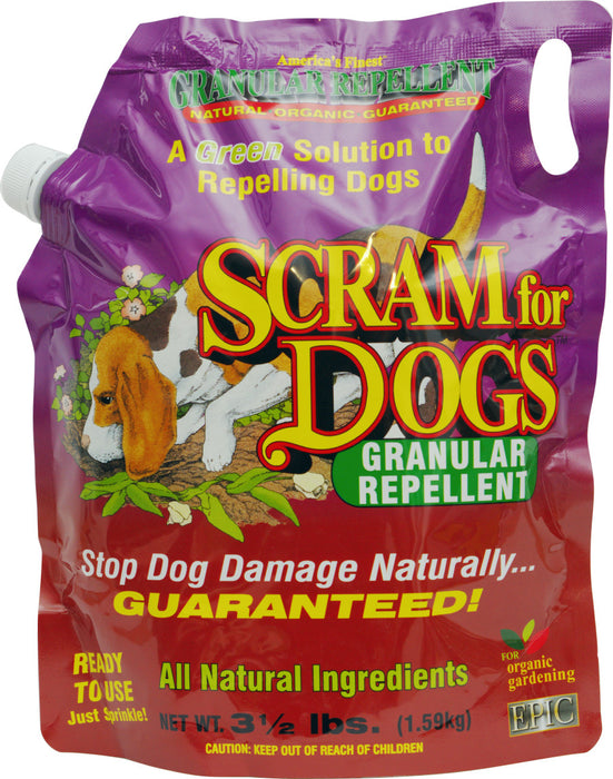 Enviro Scram For Dogs Granular Repellent Bag-3.5 lb