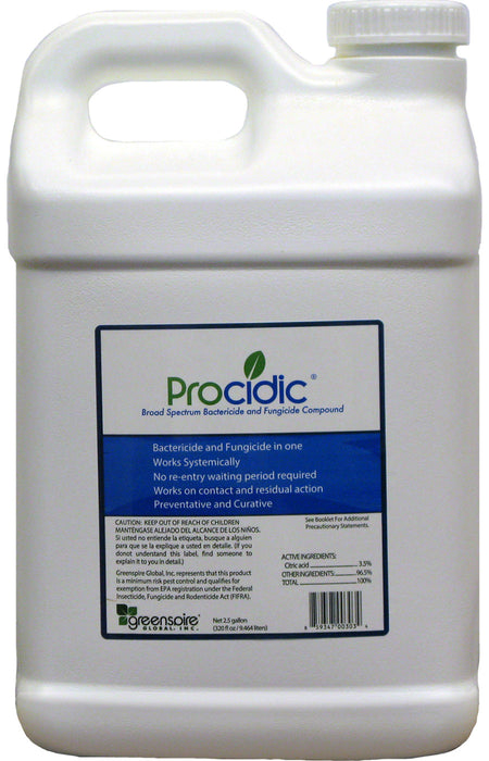 Procidic Concentrate Fungicide and Bactericide Compound-320 oz