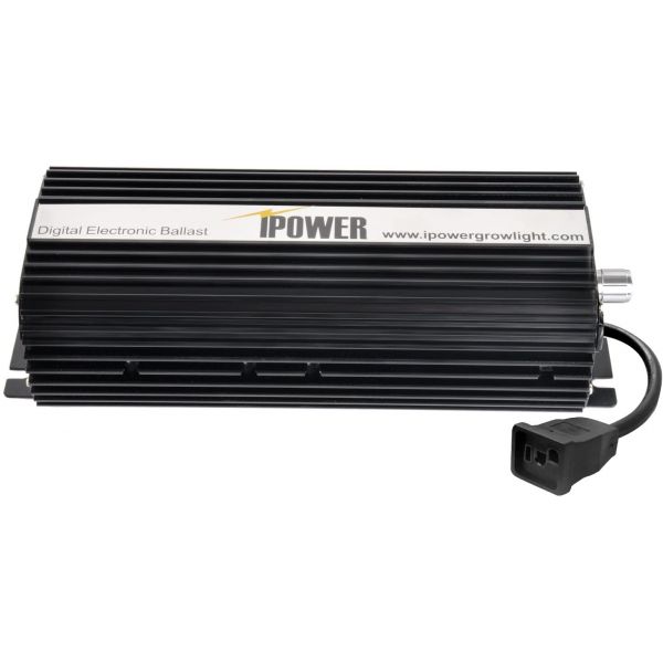 iPower 600 Watt Digital Dimmable Electronic Ballast for HPS MH Grow Light