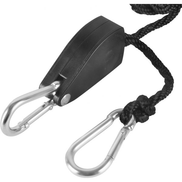 iPower 2-Pack 1-4 Inch 8-Feet Long Super Duty Adjustable Rope Clip Hanger ,300lb Capacity