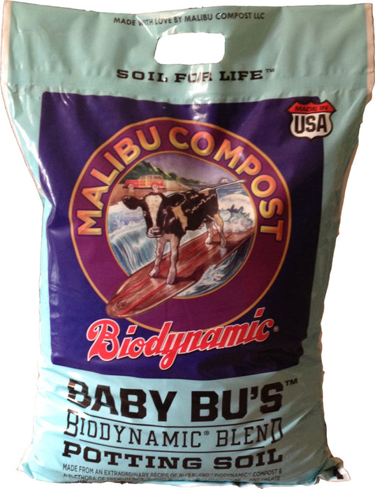 Malibu Compost Baby Bu's Biodynamic Blend Potting Soil-12 qt