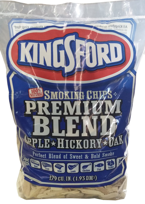 Kingsford Wood Chips-Premium Blend, 179Cuin