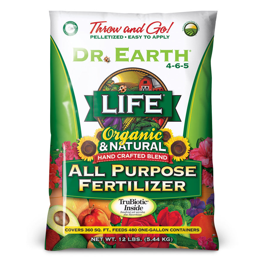 Dr. Earth Life All Purpose Pelletized Fertilizer 46512 lb
