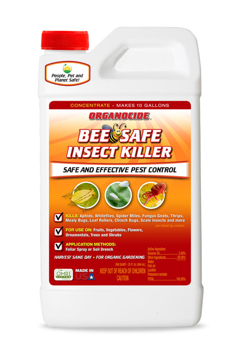 Organocide Bee Safe Insect Killer Concentrate-32 oz
