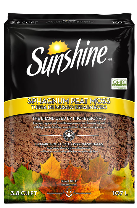 Sunshine Sphagnum Peat Moss-3.8Cuft