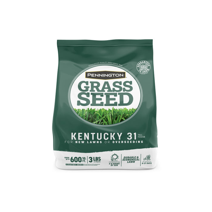 Pennington Kentucky 31 Tall Fescue Penkoted Grass Seed-3 lb