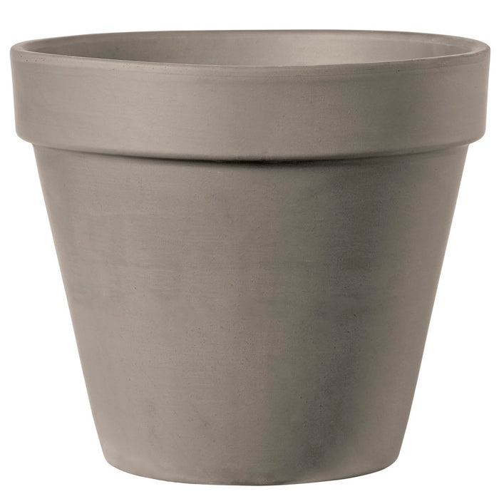Pennington Standard Pot-Terra Cotta Graphite, 10 in