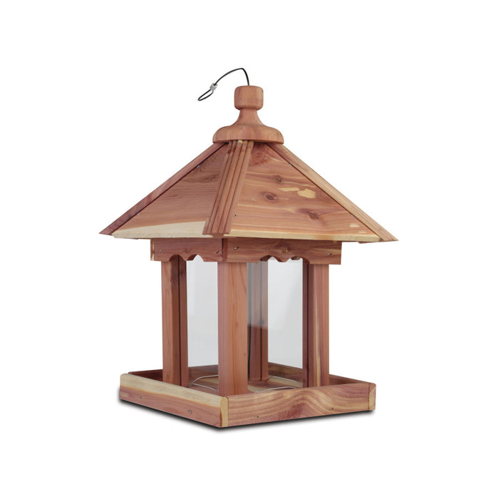 Pennington Cedar Junior Pavilion Bird Feeder-2.5 lb