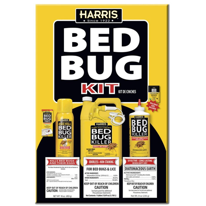 Harris Bed Bug Kit Killer & Traps Large Value Pack