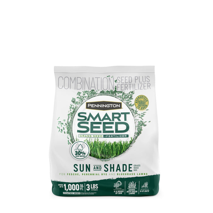Pennington Smart Seed Sun and Shade Grass Mix-3 lb
