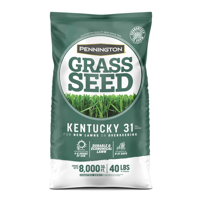 Pennington Kentucky 31 Tall Fescue Penkoted Grass Seed-40 lb
