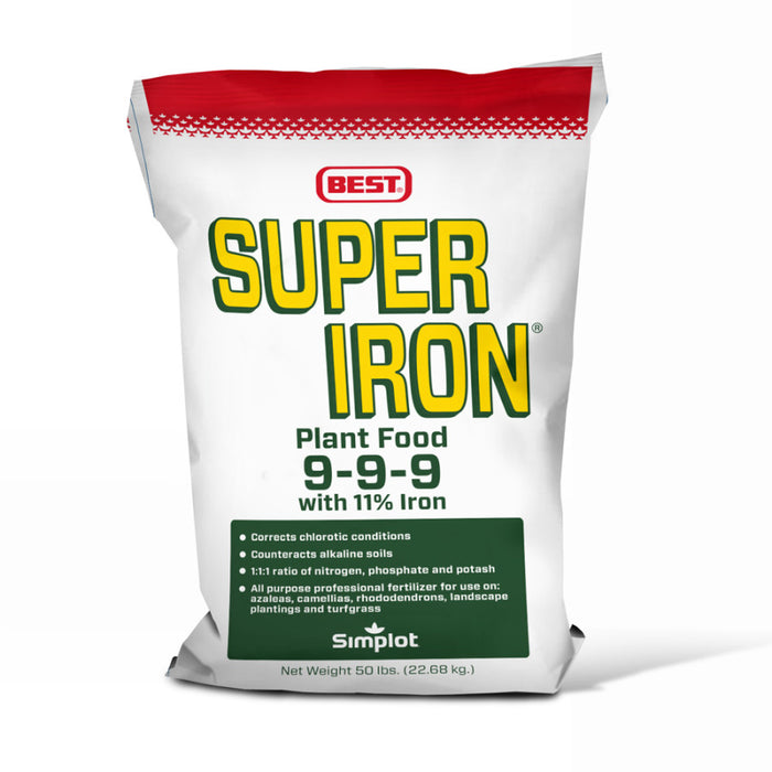 Best Super Iron Fertilizer-9-9-9, 50 lb