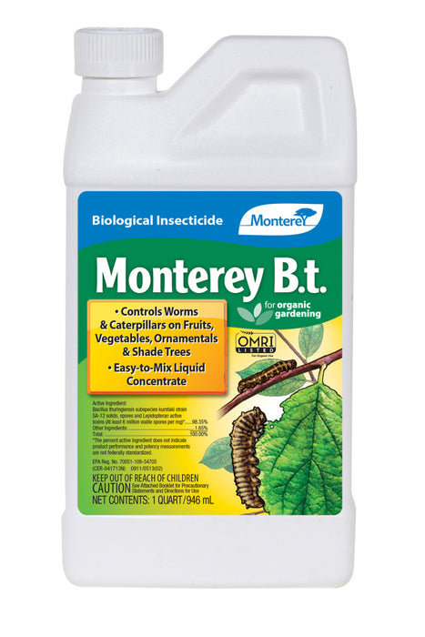 Monterey B.T. Biological Insecticide Concentrate Organic-32 oz