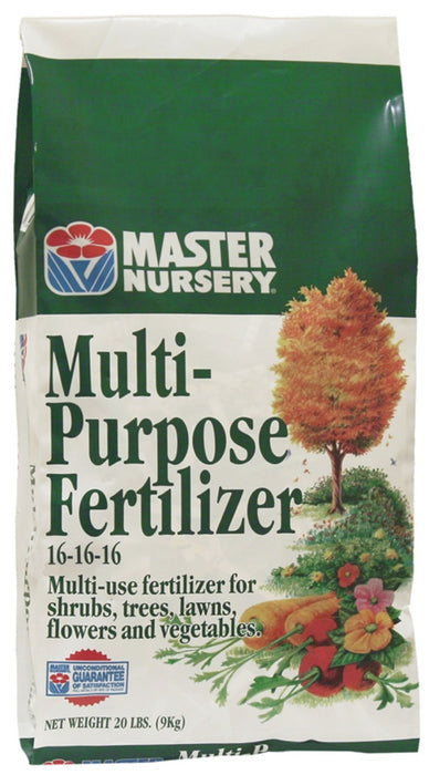 Master Nursery Multi-Purpose Fertilizer 16-16-16-20 lb