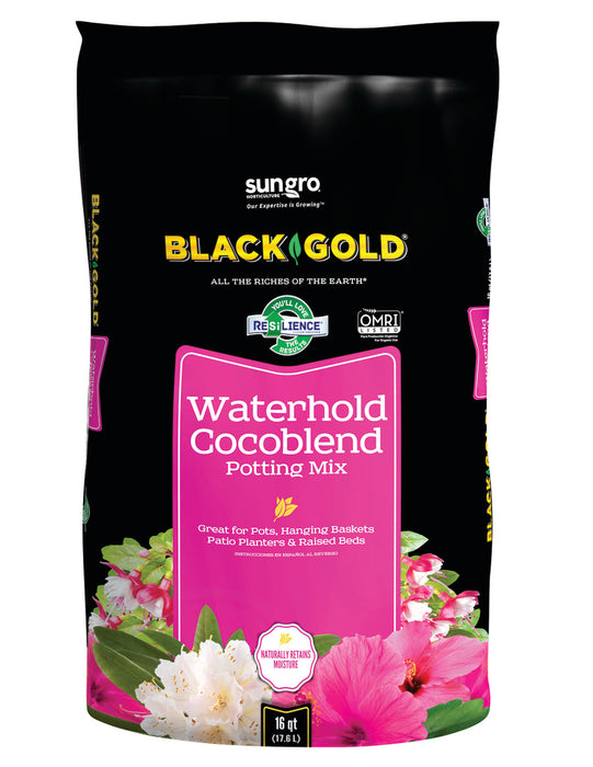 Black Gold Waterhold Cocoblend Potting Soil Organic-16 qt