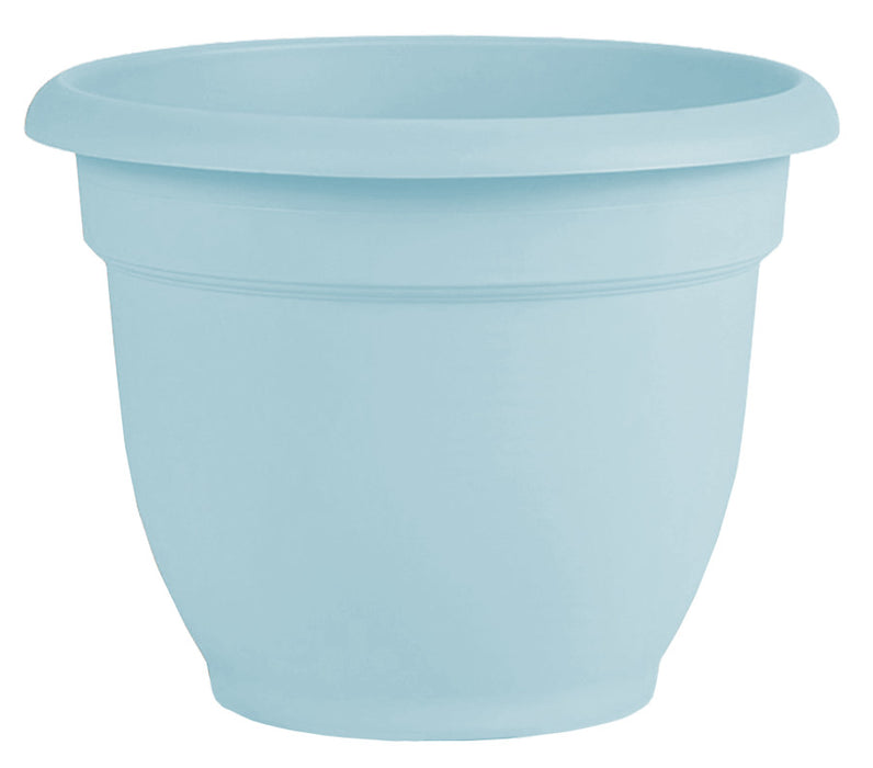 Bloem Ariana Planter with Grid-Misty Blue, 6 in