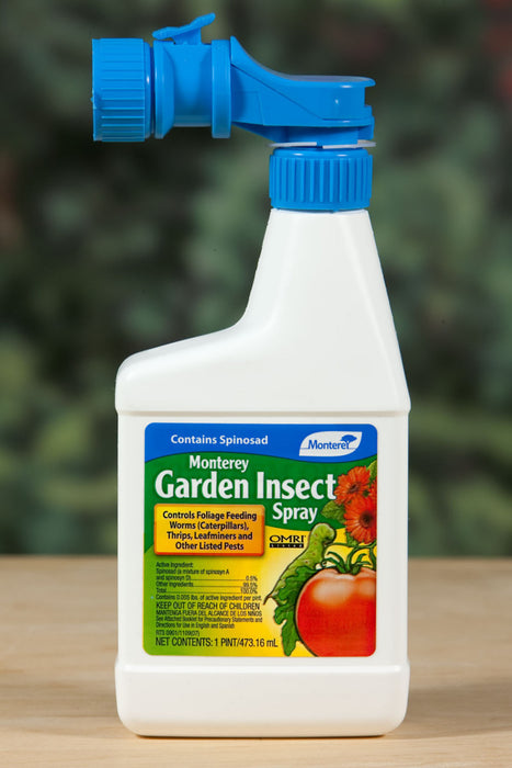 Monterey Garden Insect Spray with Spinosad Ready to Spray Organic-16 oz