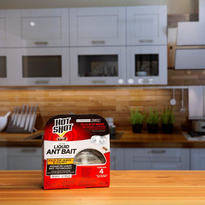 Hot Shot Ultra Liquid Ant Bait-4 pk