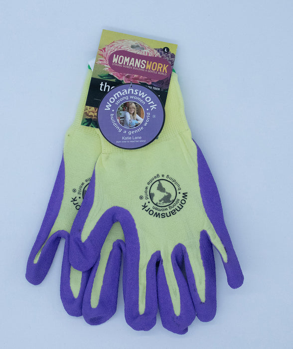 Womanswork Weeding Glove-Purple, LG