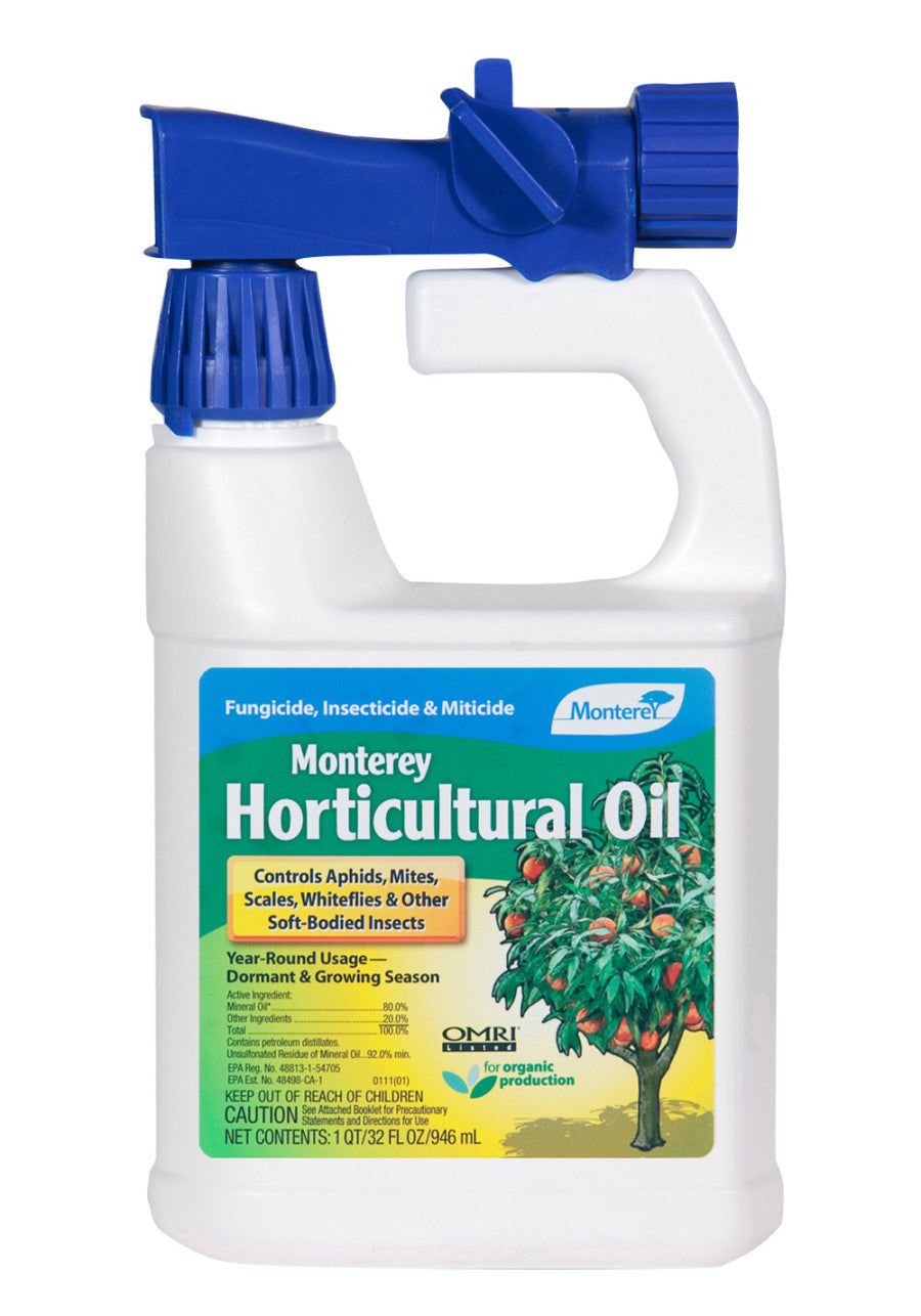 Monterey Horticultural Oil Fungicide, Insecticide & Miticide Ready to