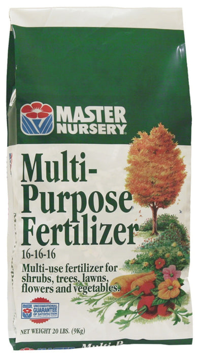 Master Nursery Multi-Purpose Fertilizer 16-16-16-10 lb