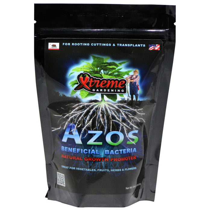 Xtreme Gardening Azos Beneficial Bacteria Natural Growth Promotor-6 oz