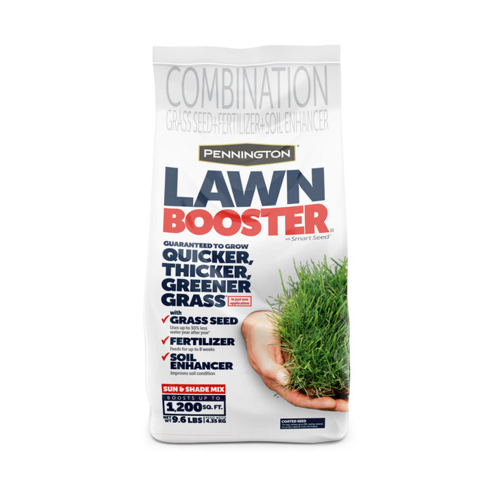 Pennington Lawn Booster Sun & Shade Mix Grass Seed & Fertilizer-35 lb